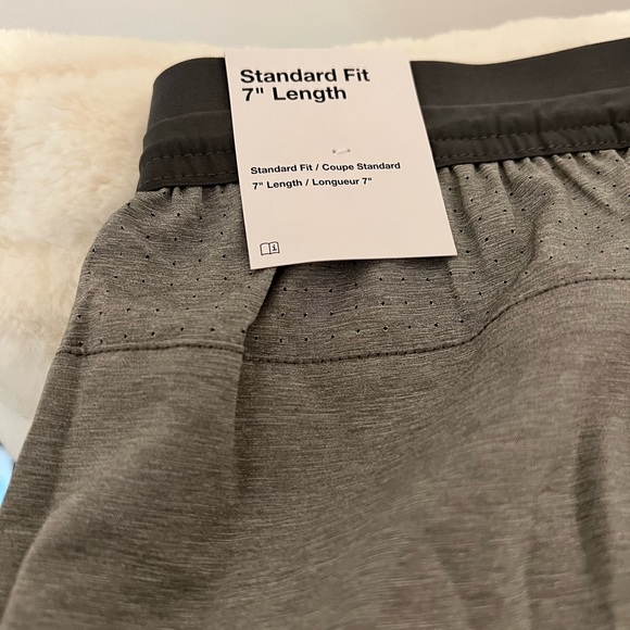 Nike Mens Dri-Fit Grey Running Short - Picture 6 of 9